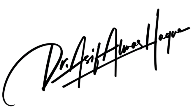 Dr. Asif Almas Haque Signature